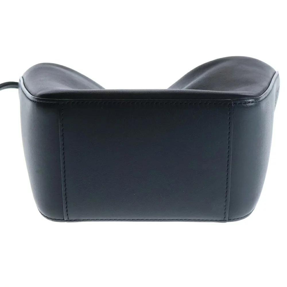 LOEWE Anagram Hammock Hobo Calf Leather Handbag Black - Picture 5 of 6
